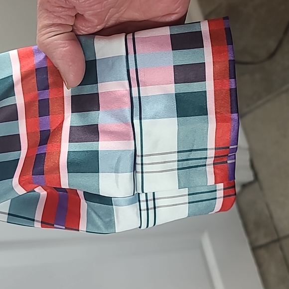 Free Style Western Boho Plaid Shirt NWT - Picture 4 of 13